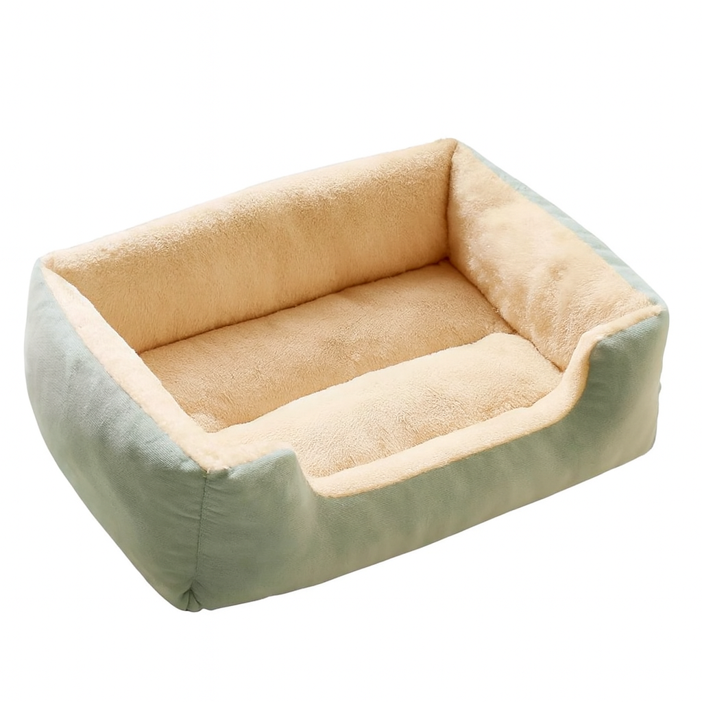 Kuscheliges Plüsch-Katzenbett