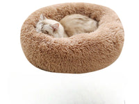 Flauschiges Katzenbett